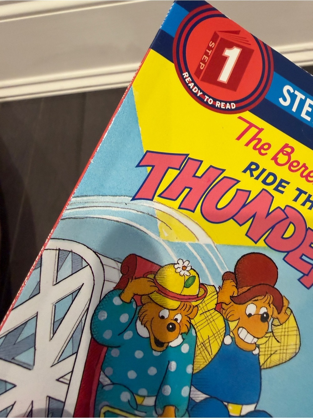 NWOT VINTAGE 1998 The Berenstain Bears Ride Thunderbolt Kids Learn to Read Book - Picture 5 of 5